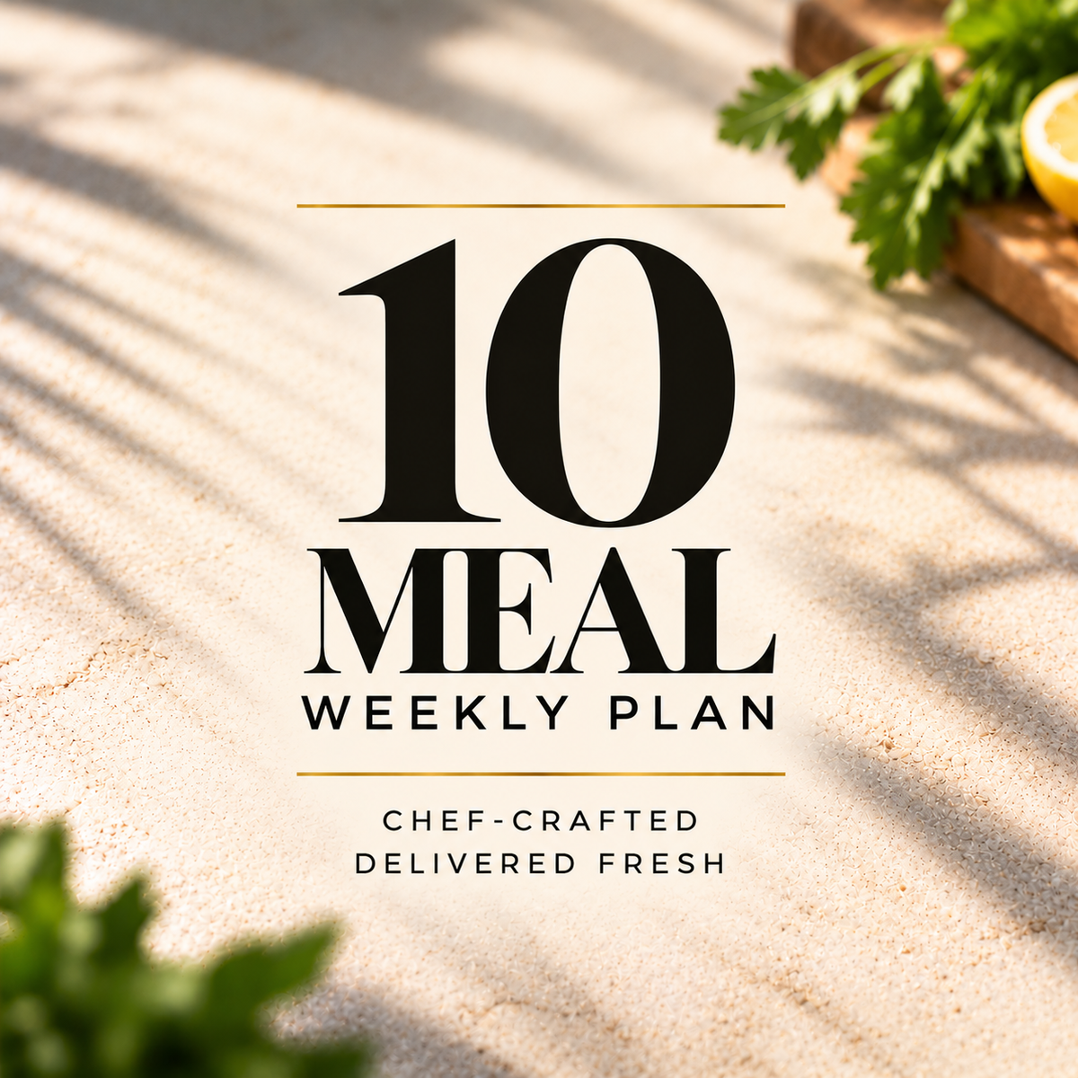 Sprezza Core; 10-Meal Weekly Plan