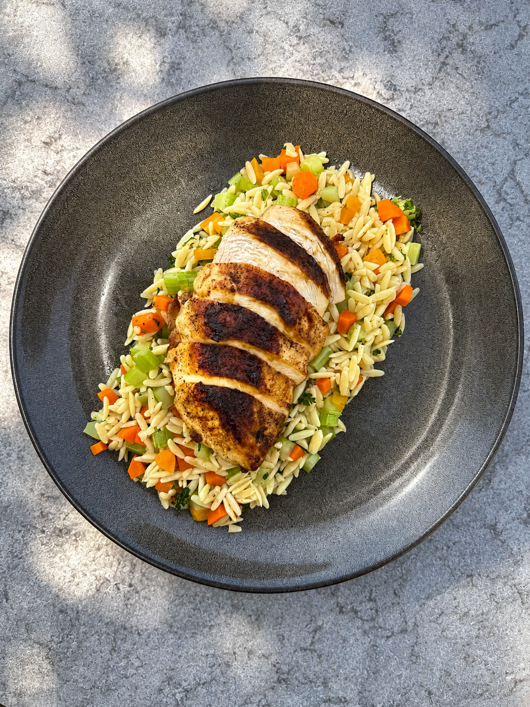 Cajun Chicken Orzo