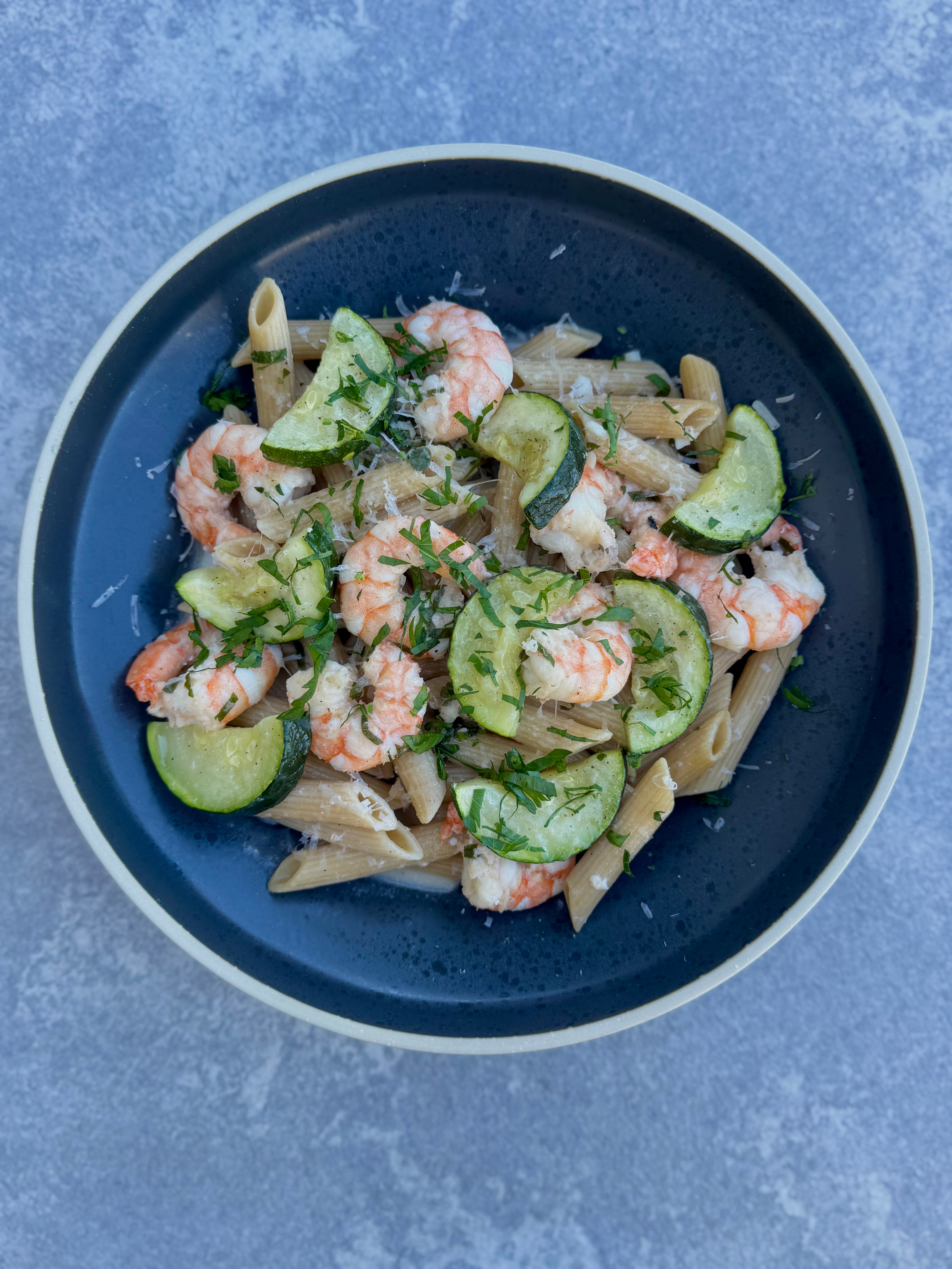 Shrimp Scampi Penne